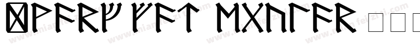 Dwarf Fat Regular字体转换